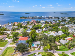 Ozona Florida coastal community near St Joseph Sound and the Gulf of Mexico