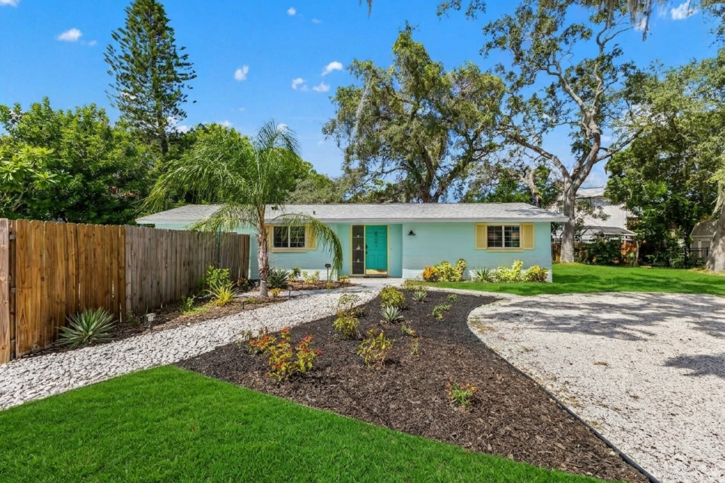 Renovated pool home for sale at 201 South Street in Ozona Florida