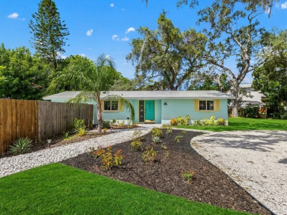 Renovated pool home for sale at 201 South Street in Ozona Florida